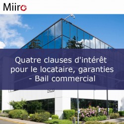 Quatre clauses d'intérêt...